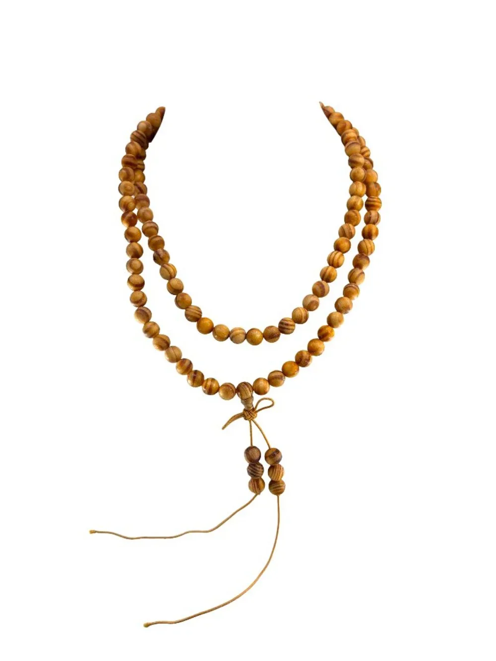 Natural Imperial Blood Dragon Wood Mala Prayer 108 Beads 8mm Necklace/Brac 29.3g